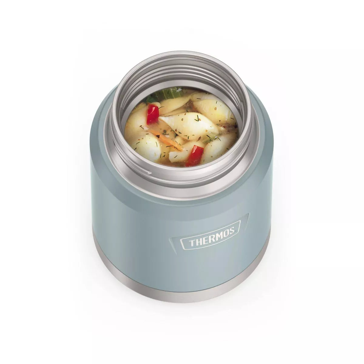 16 Oz Thermos Icon Stainless Steel Food Storage Jar with Spoon