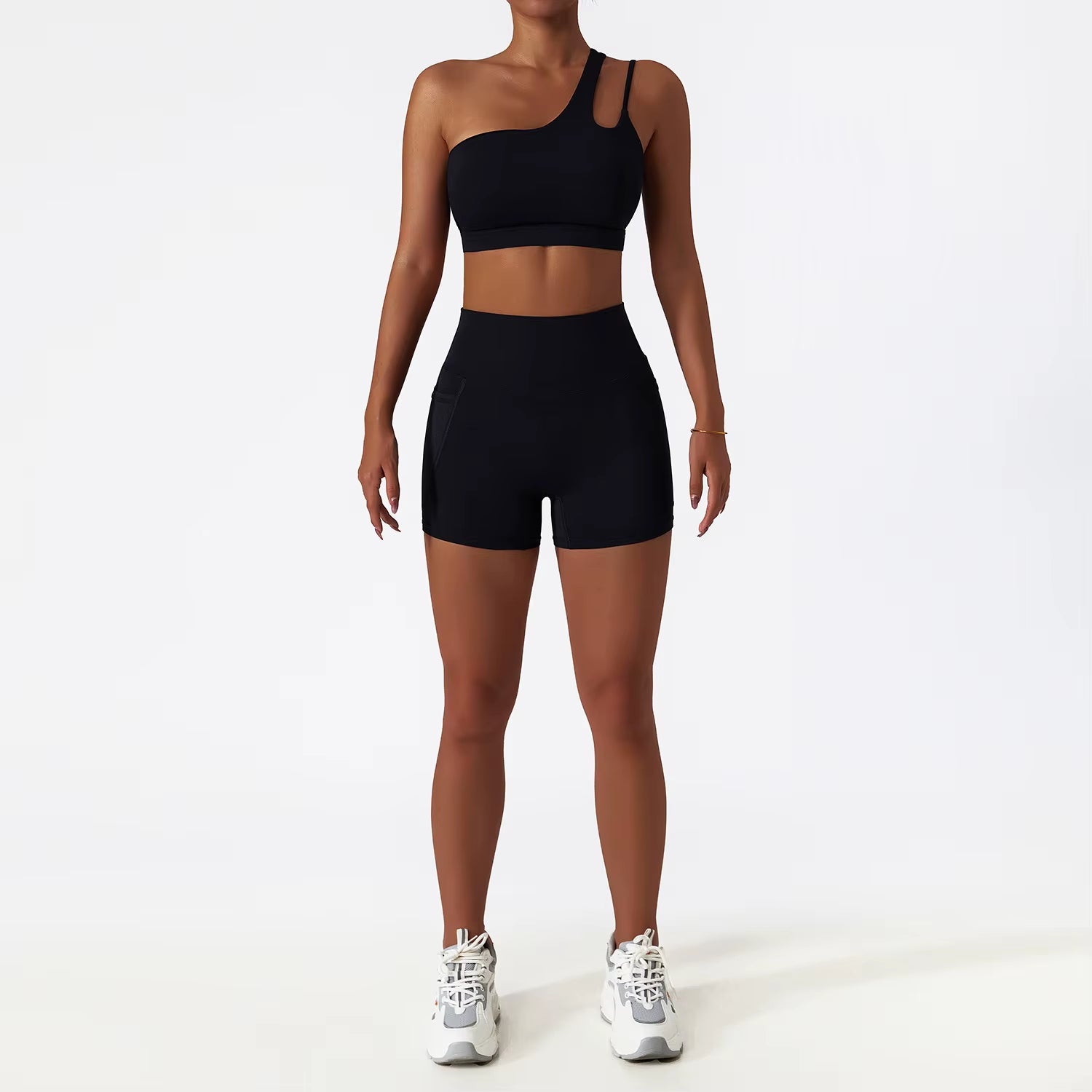 White Yoga Sets Women Sport Femme Rib Activewear Set Girls Seamless Fitness Suit Workout Clothes Athletic Wear Seamless Gym Set