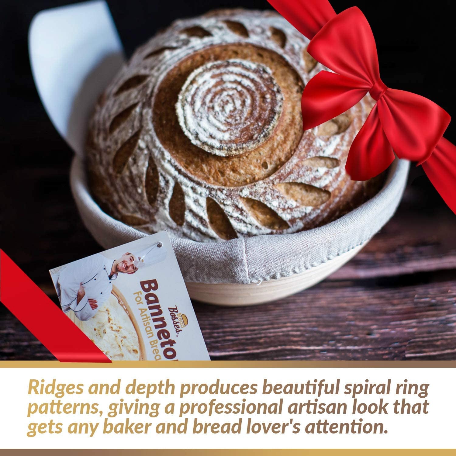 9 Inch Bread Banneton Proofing Basket