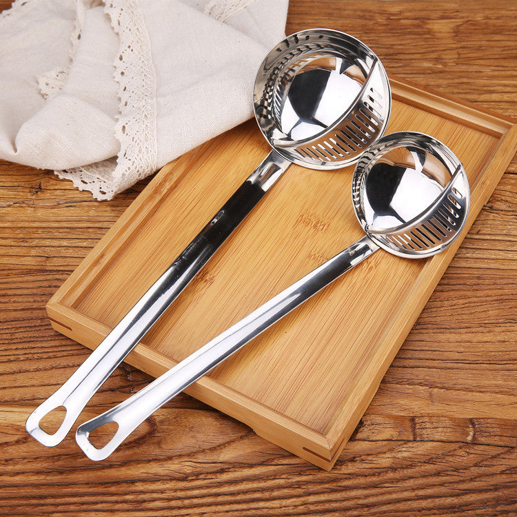 Kitchen Colander & Stainless Steel Spoon