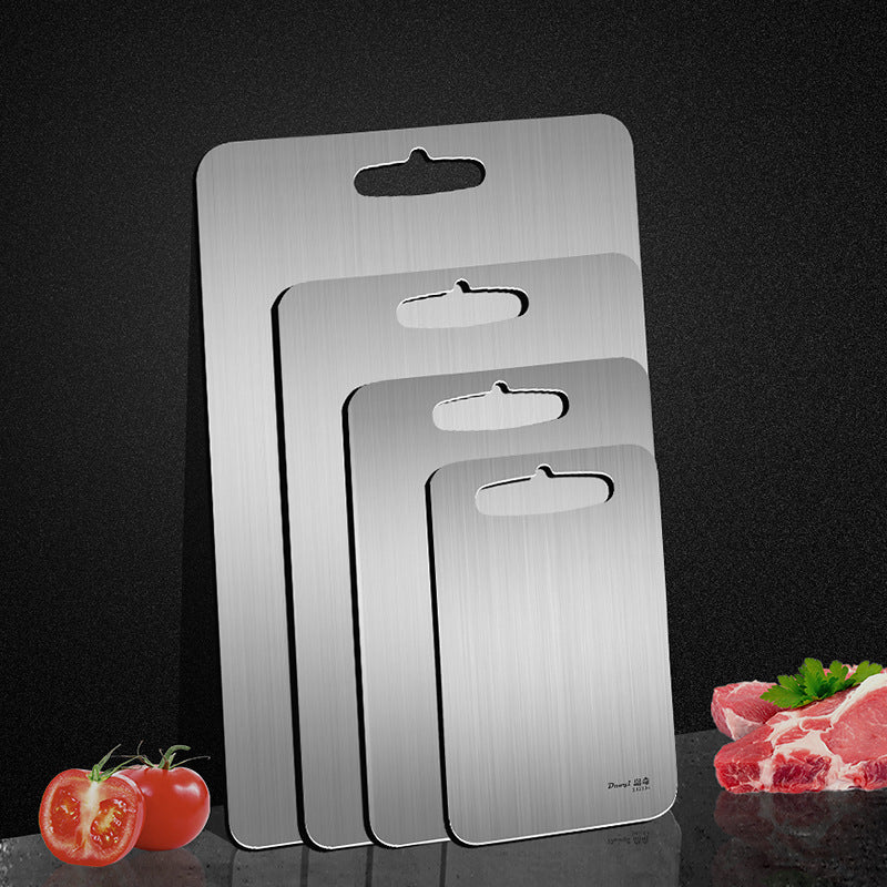 Chopping Board 304 Stainless Steel Double Sided Domestic Chopping Board