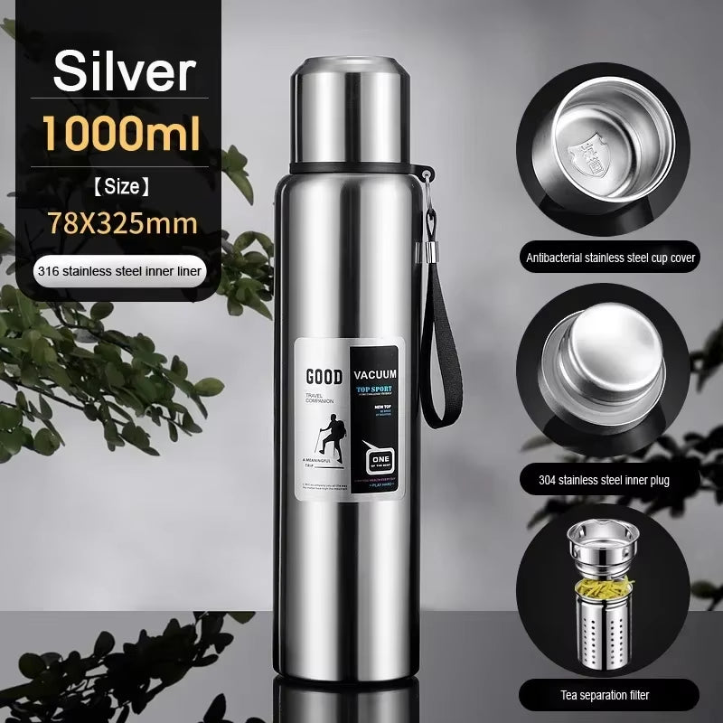 Large Capacity Cold Thermal Thermos Stainless Steel Insulated
