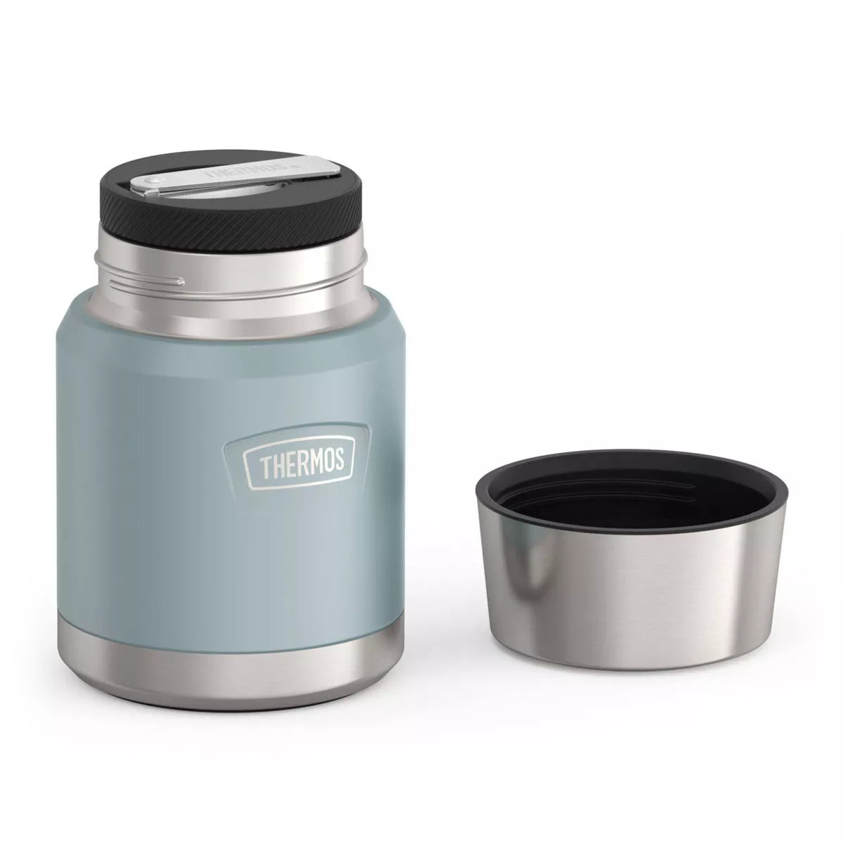 16 Oz Thermos Icon Stainless Steel Food Storage Jar with Spoon