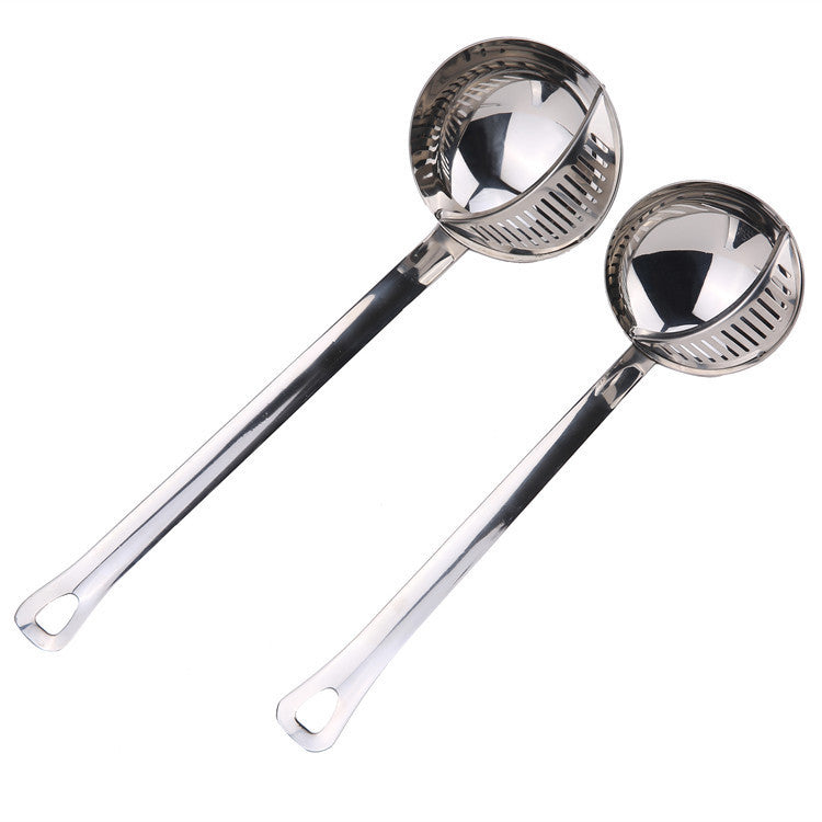 Kitchen Colander & Stainless Steel Spoon