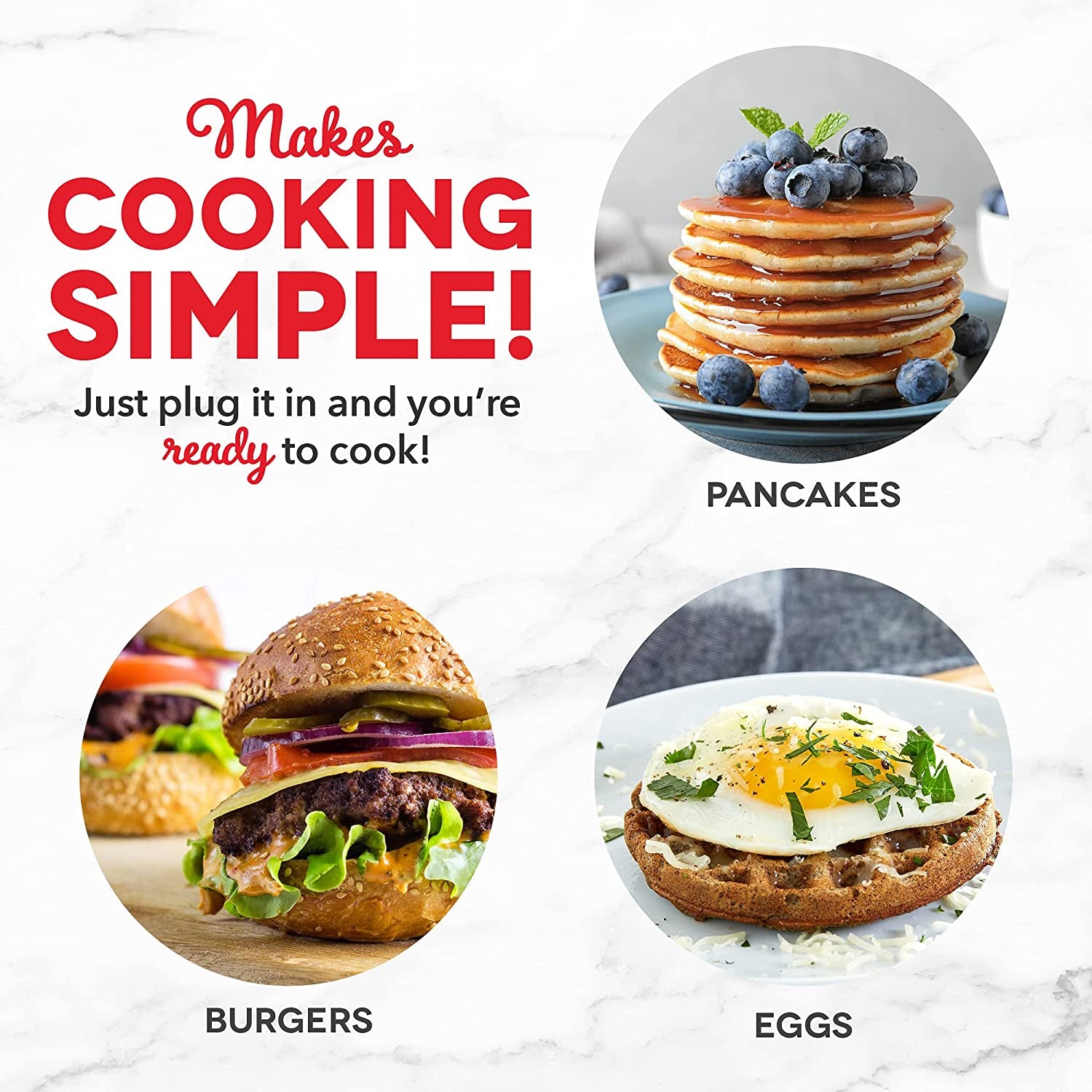 Mini Maker 3-Pack Gift Set – Waffle Makers & Griddle