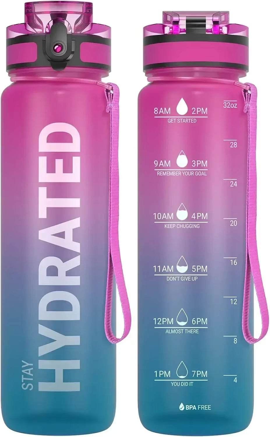 32 oz. Leakproof Water Bottle for Outdoor Sports