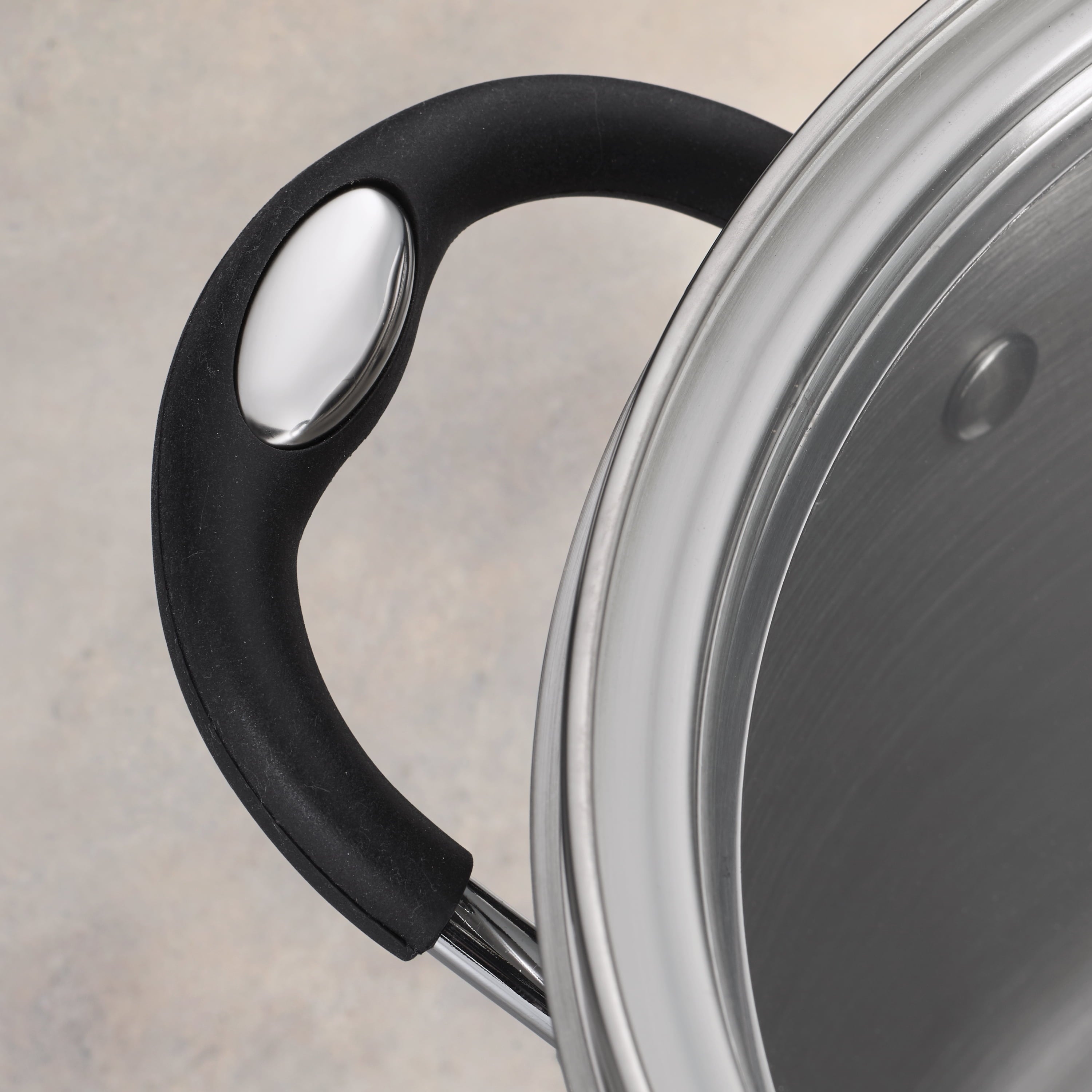 Stainless Steel 3 Quart Steamer & Double-Boiler, 4 Piece