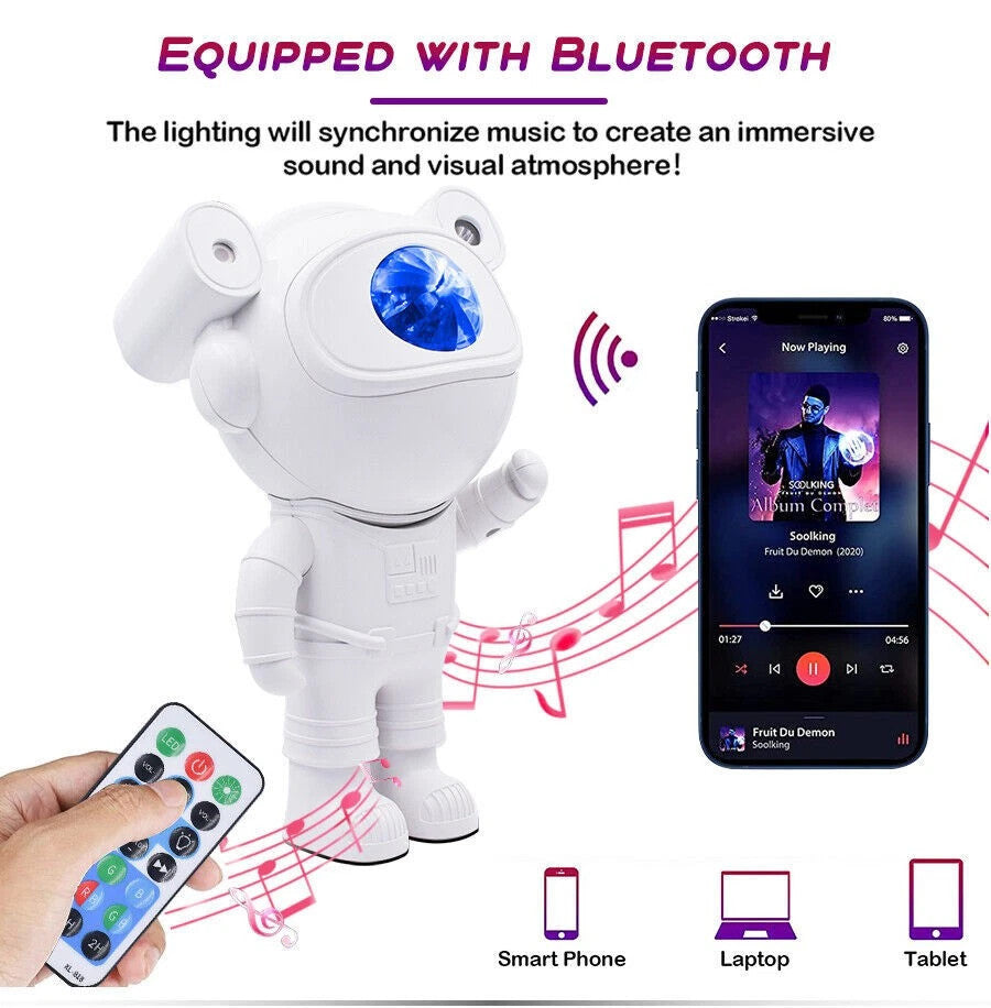 Astronaut Space Buddy Projector Lamp W/ Remote