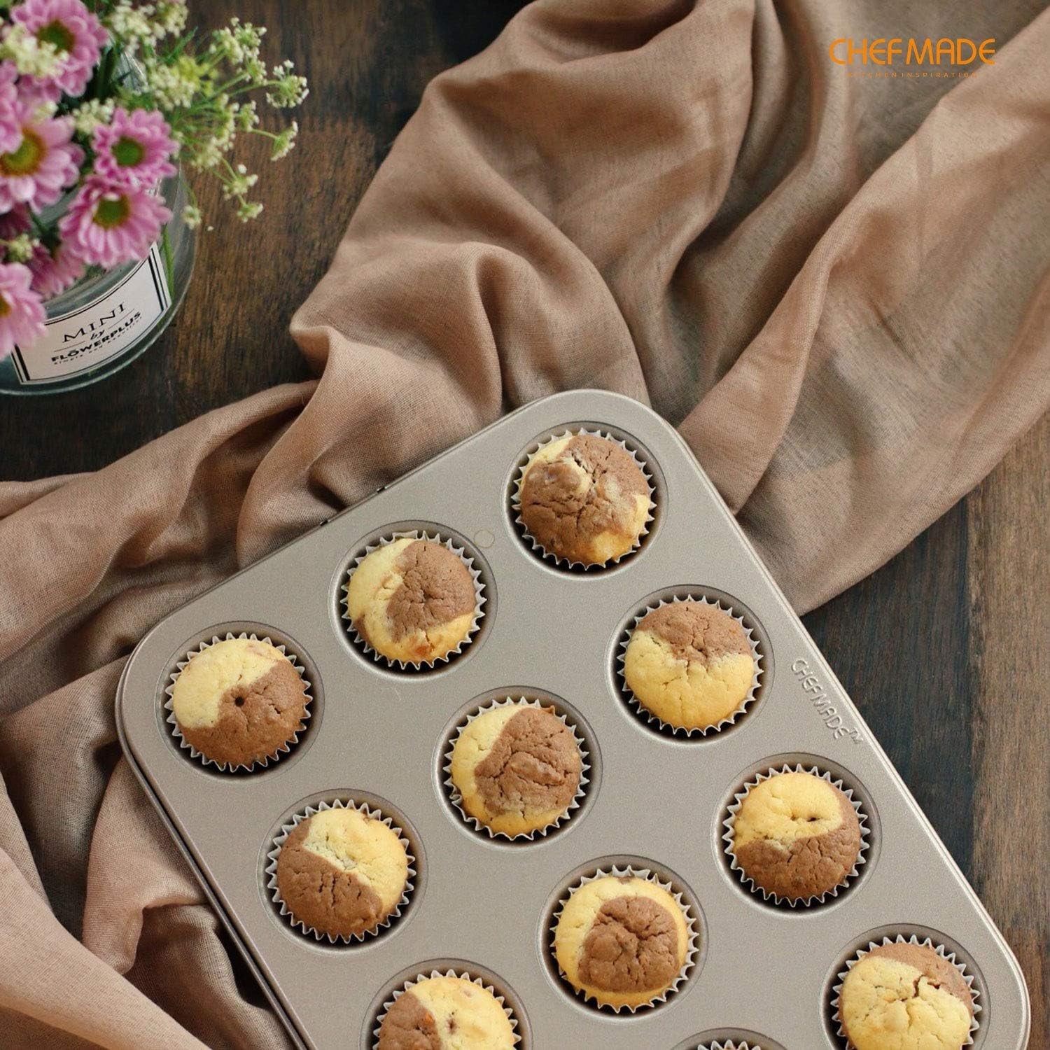 2-Cavity Mini Muffin Pan