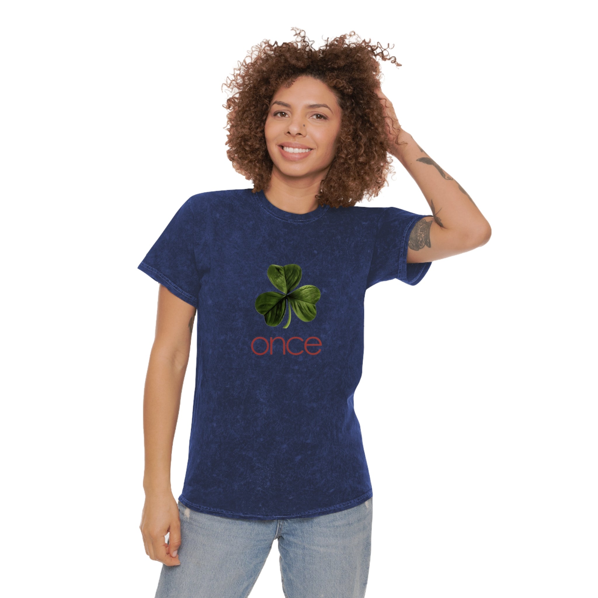 Once Unisex Mineral Wash T-Shirt