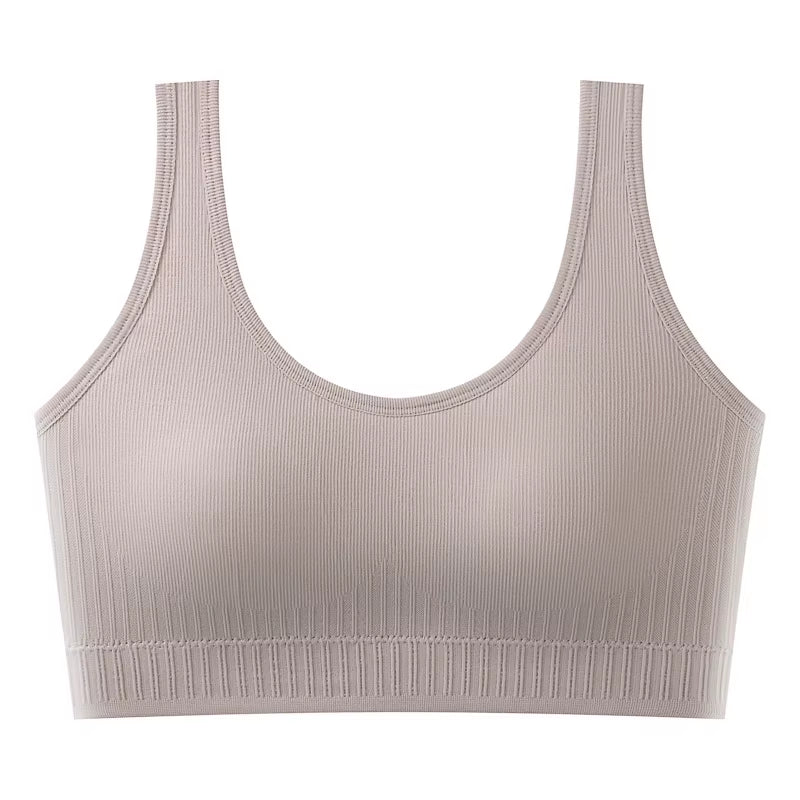 Breathable Sports Bra Anti-Sweat Fitness Top Women Seamless Yoga Bra Shockproof Crop Top Push up Sport Bra Gym Workout Top