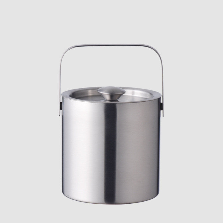 Stainless Steel Insulated Ice Bucket Thickened
