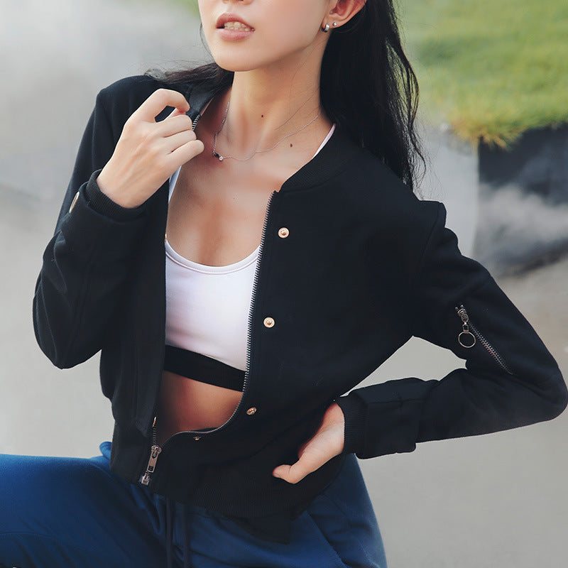 Women's Yoga Wear Running Fitness Top