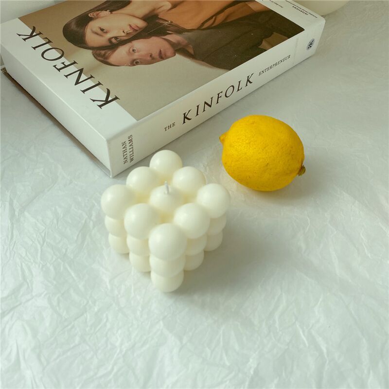 Scented Bubble Cube Candle