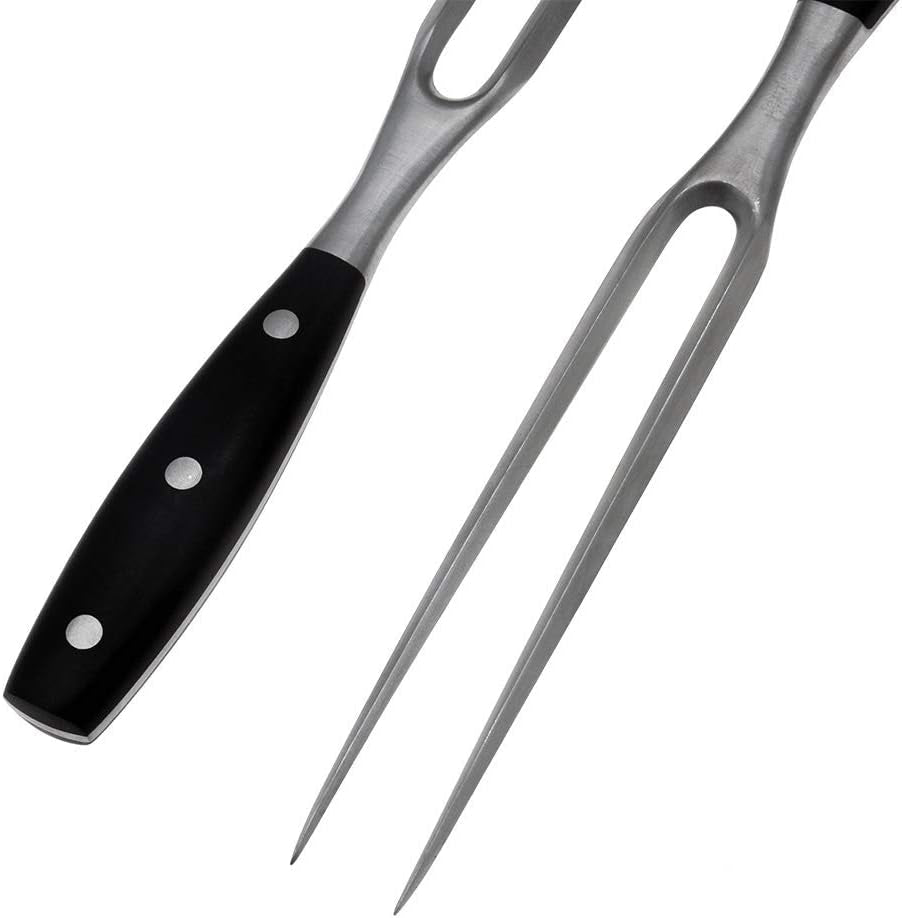 12 Inch Stainless Steel Cooking Fork for Barbecue, Serving, Cooking, Grilling, Roasting