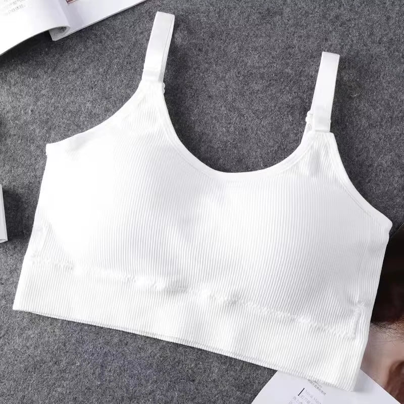 Women Seamless Brassiere Bra Full Cup Breathable Bralette Wire Free Comfort Sleep Bra Running Fitness Top High Quality Sport Top