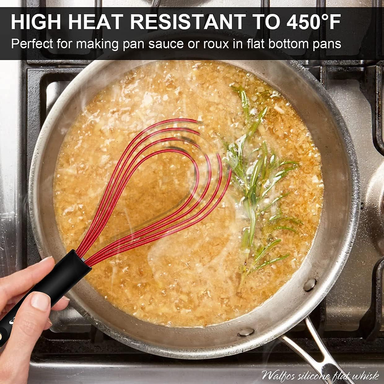 2-Piece Whisk Set – 11" Flat & 10" Balloon Whisks
