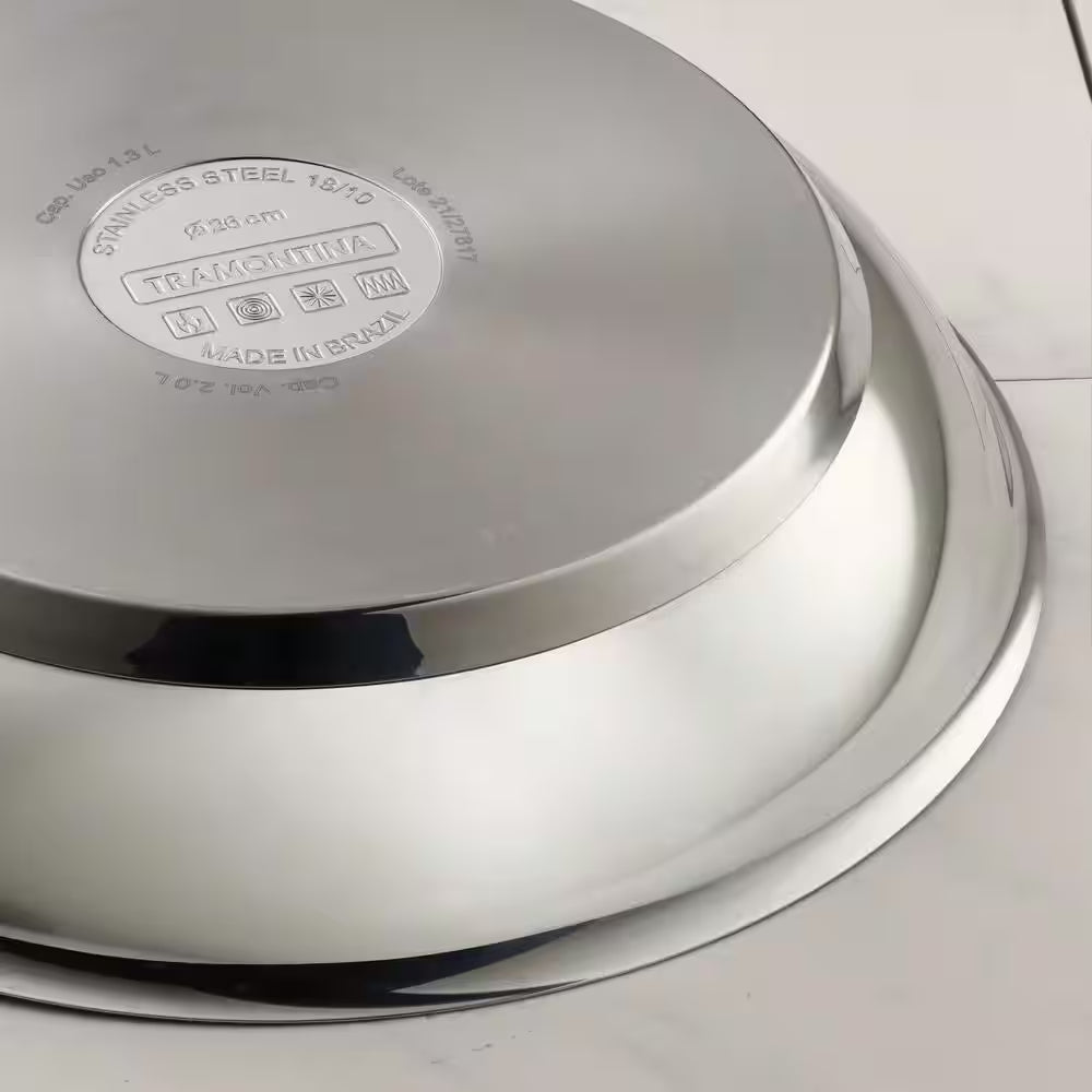 8 In. Stainless Steel Nonstick Frying Pan