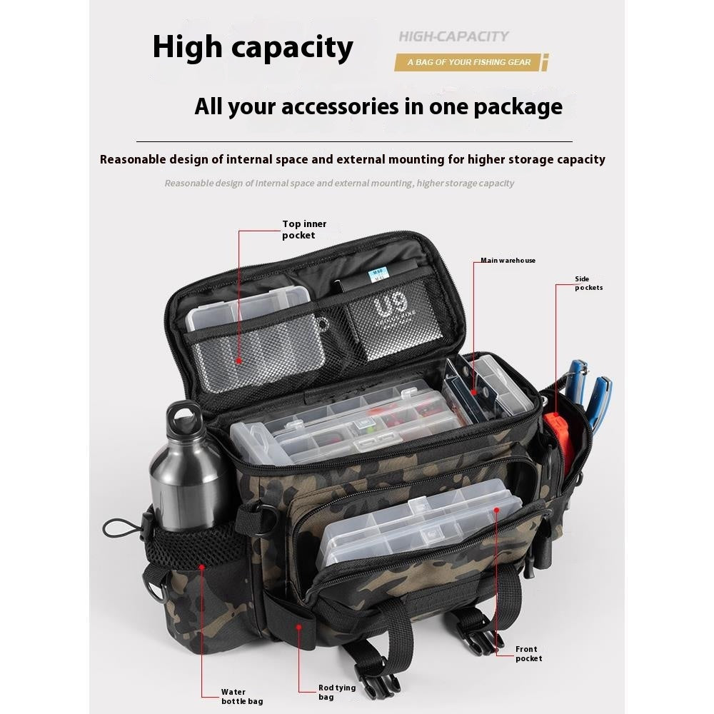 Fishing Gear Crossbody Multi Functional Storage Bag
