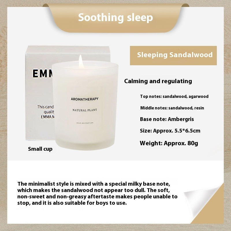 Elegant Scented Candles with Wooden Lids for Home Decor