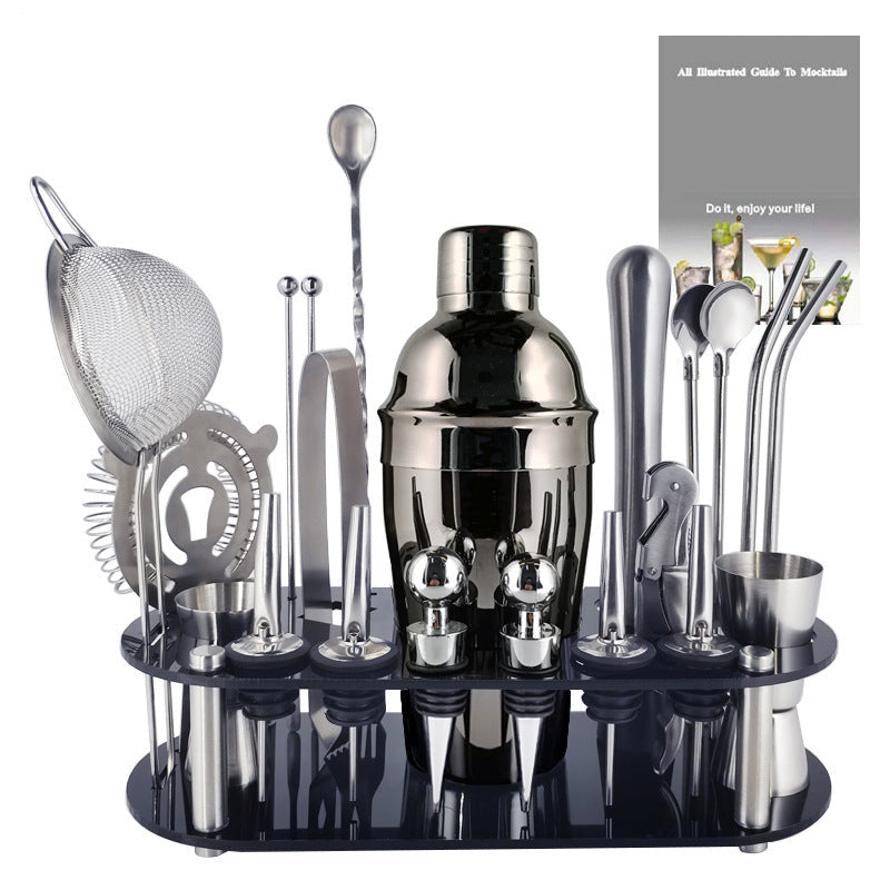 Boston Cocktail Shaker Bar Tools Wine Mixer Set