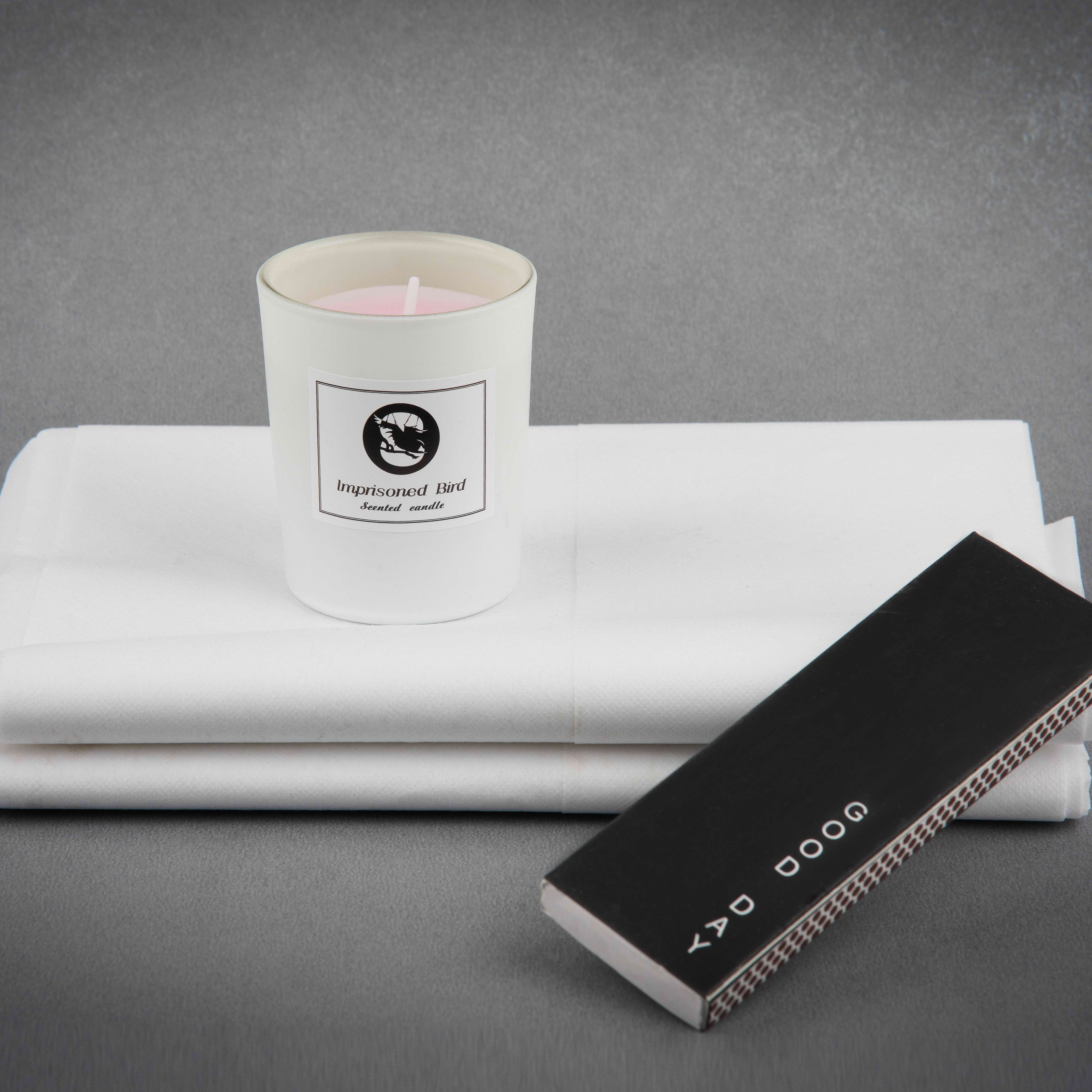 Elegant Rose Scented Candle