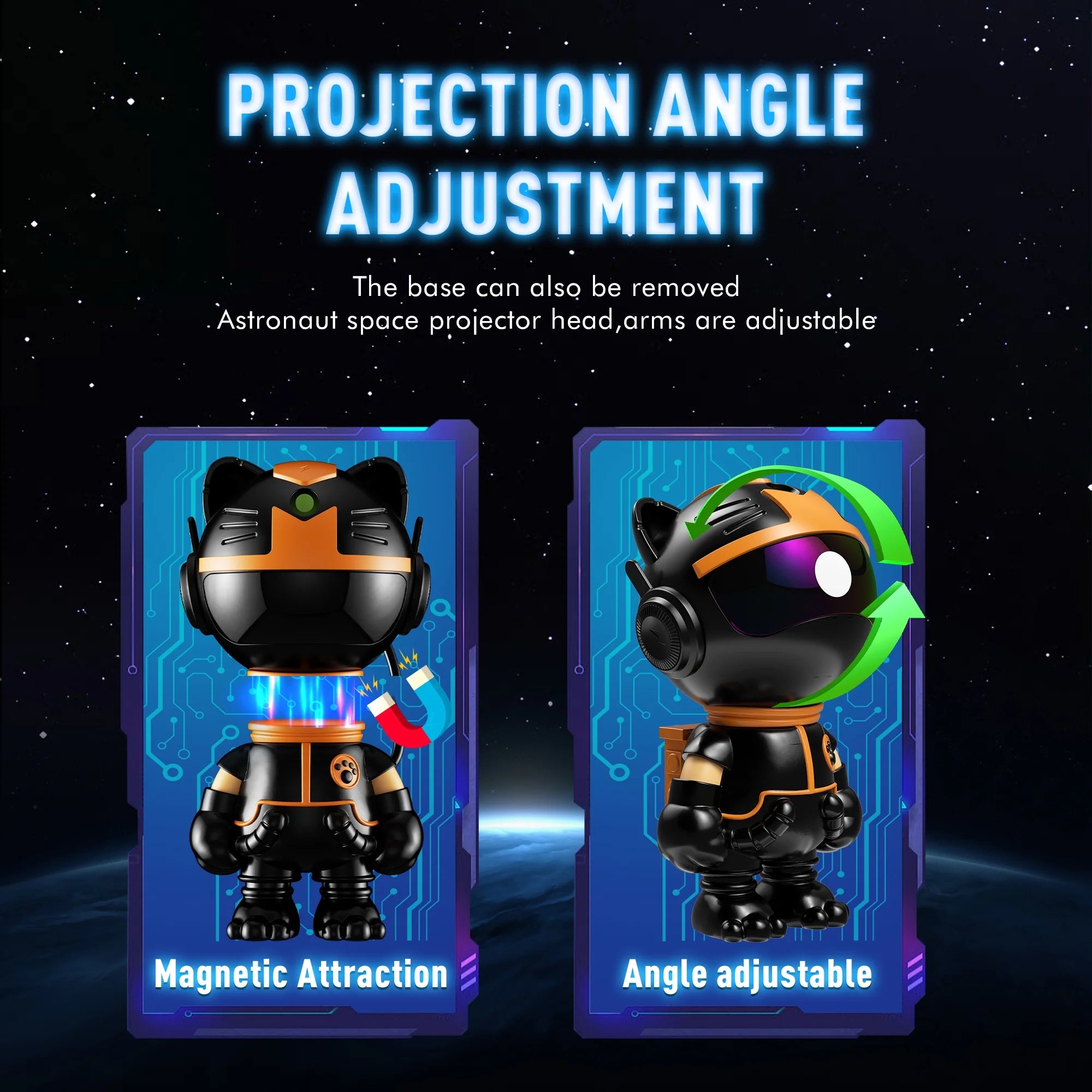Astronaut Galaxy Projector for Bedroom