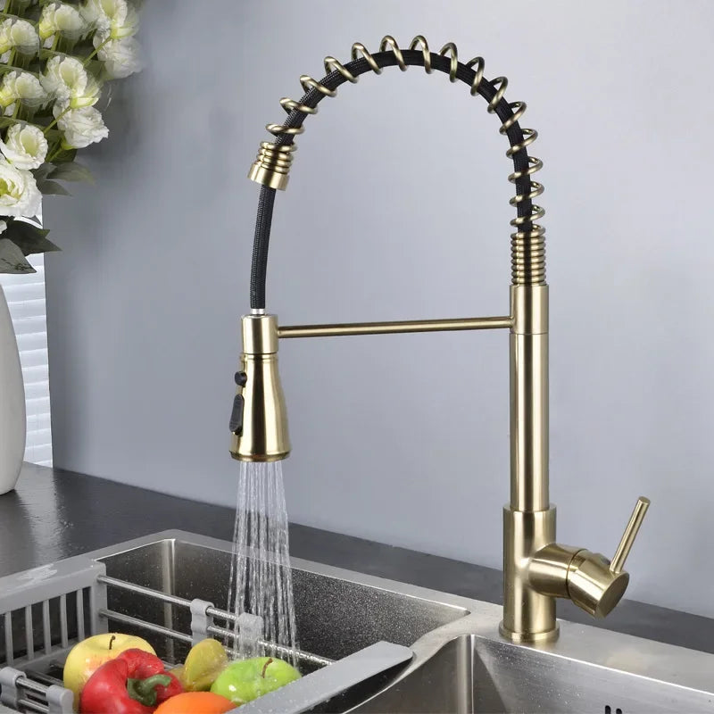 Stainless Steel Sensor Kitchen Faucets, Smart Touch