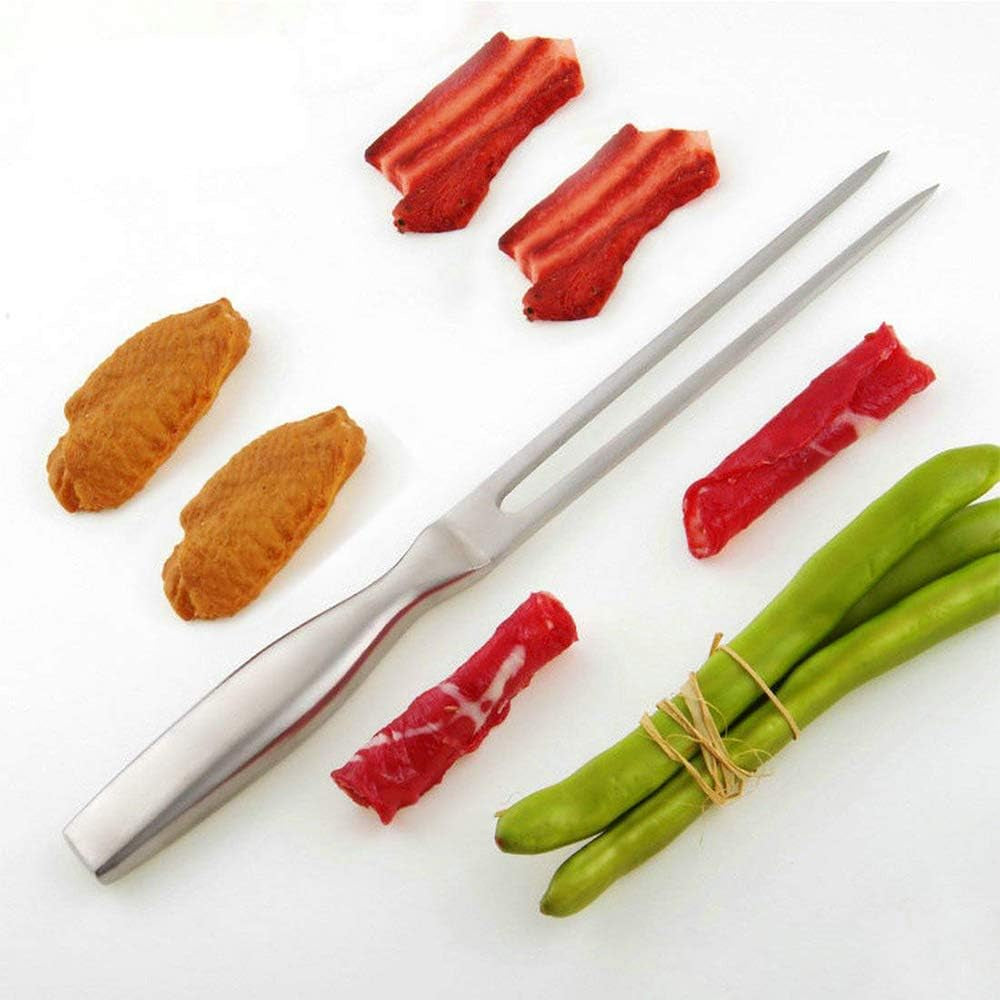 Stainless Steel Meat Serving Fork 10.6 Inch
