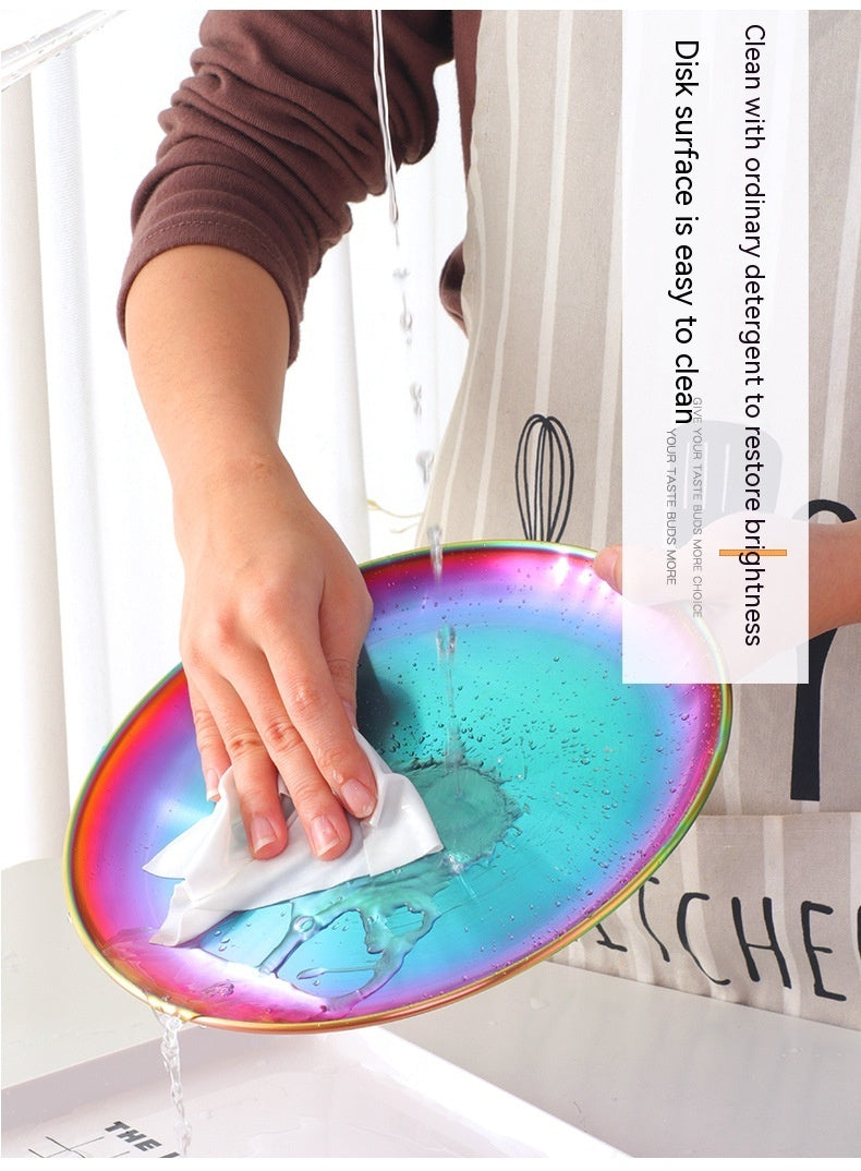 Korean Style Stainless Steel Barbecue Plate