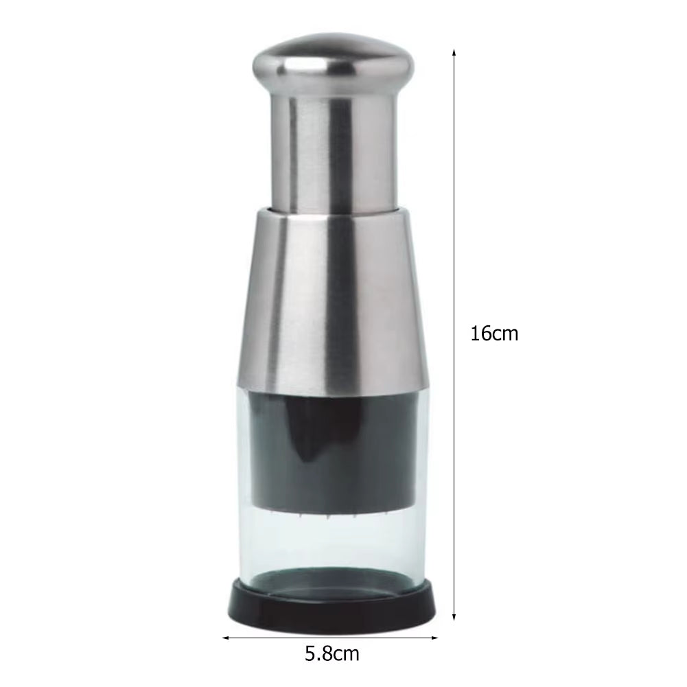 Stainless Steel Manual Hand Chopper Onion Garlic Chopper Kitchen Tools