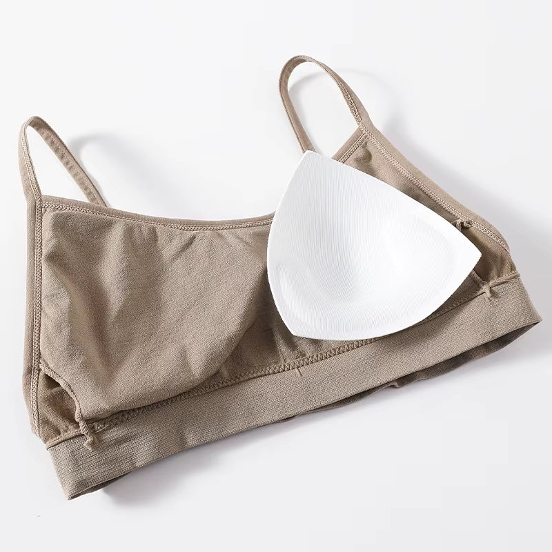 Women Seamless Bras Women'S Bra Top Female Underwear Sexy Lingerie Removable Pad Bandeau Backless Fitness Top Wireless Bralette