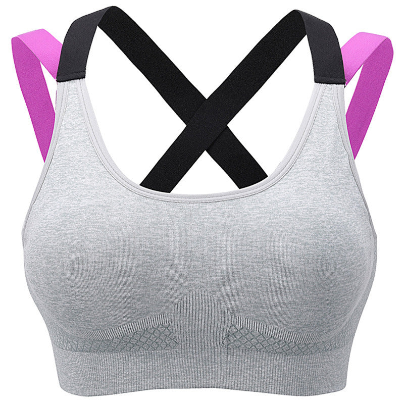 Dual-Strap Crossback Sports Bra