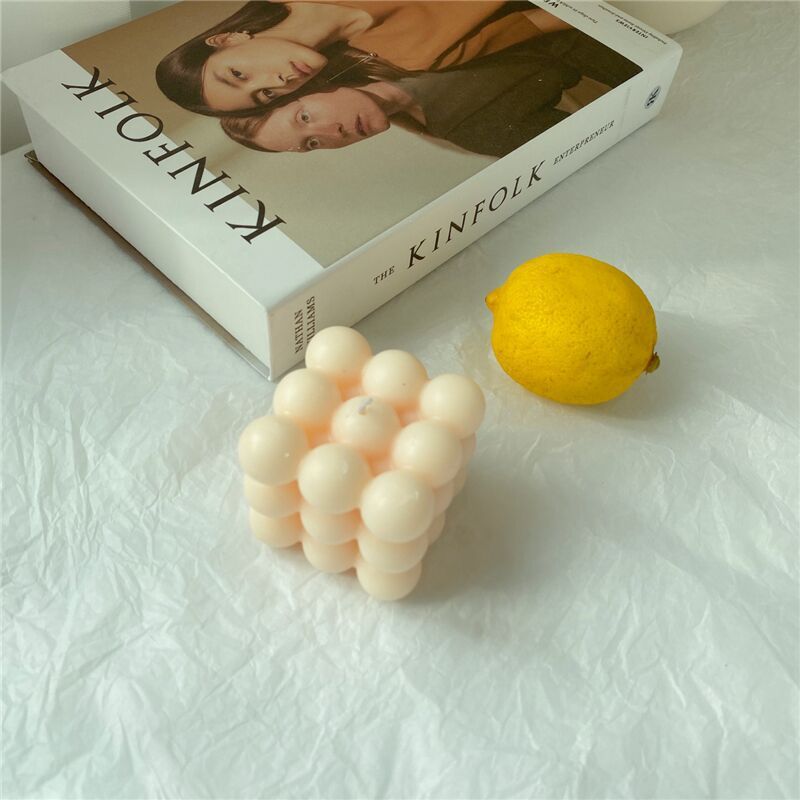 Scented Bubble Cube Candle