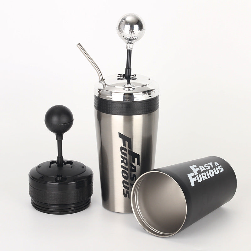 Double-layer Large Capacity Stainless Steel Vacuum Cup