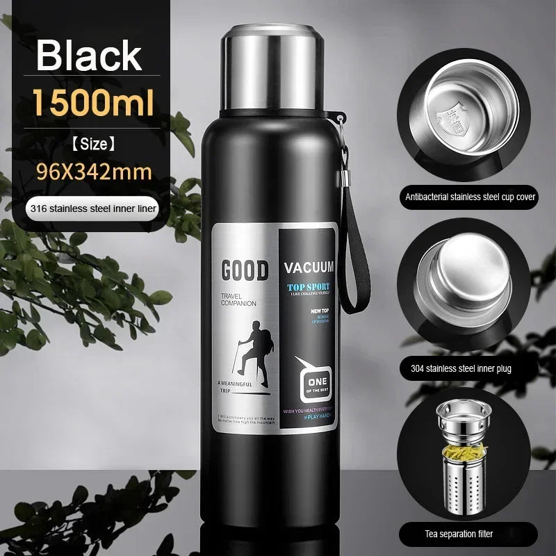 Large Capacity Cold Thermal Thermos Stainless Steel Insulated
