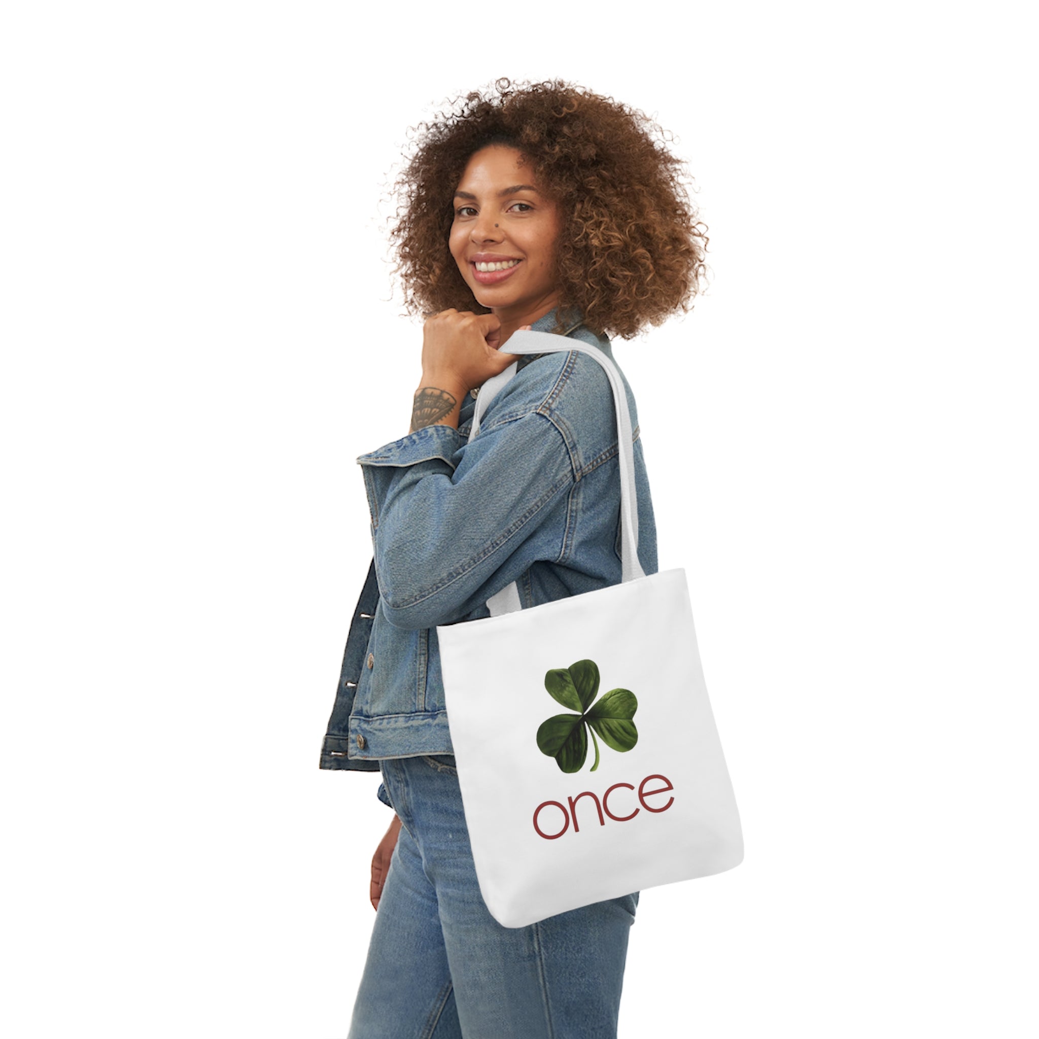 Once Canvas Tote Bag, 5-Color Straps