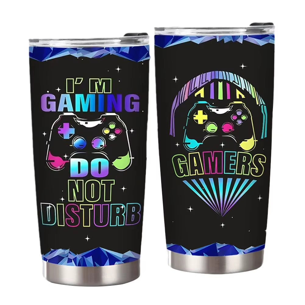 20 oz. Stainless Steel Insulated Gamer Tumbler Cup