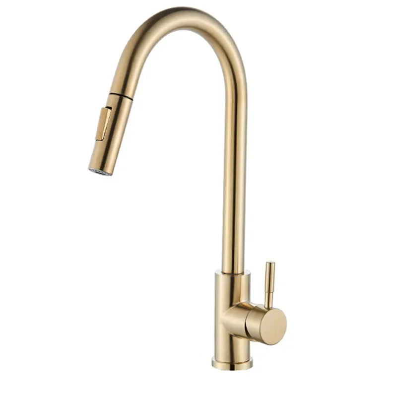 Stainless Steel Sensor Kitchen Faucets, Smart Touch