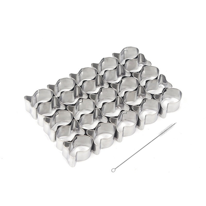 Stainless Steel Small Fish Biscuit Mold Baking Manual