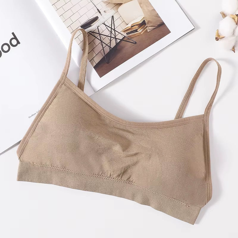 Women Seamless Bras Women'S Bra Top Female Underwear Sexy Lingerie Removable Pad Bandeau Backless Fitness Top Wireless Bralette