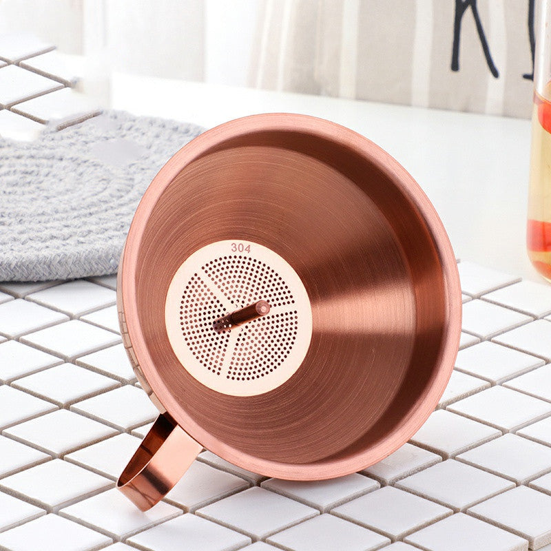 Stainless Steel Oil Funnel