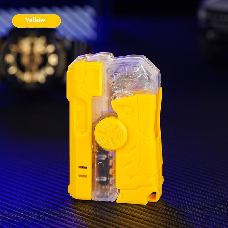 Transparent Fingertip Gyro Luminous Lighter