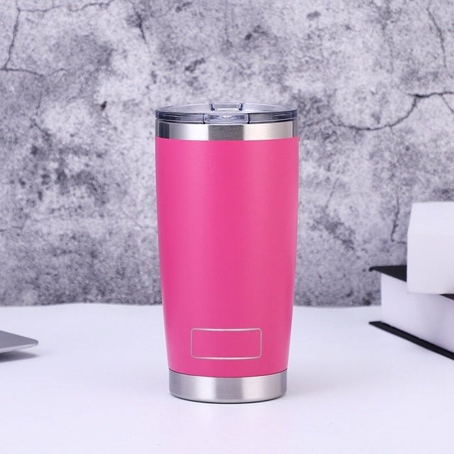 20oz Travel Mug Ice Tumbler, Stainless Steel