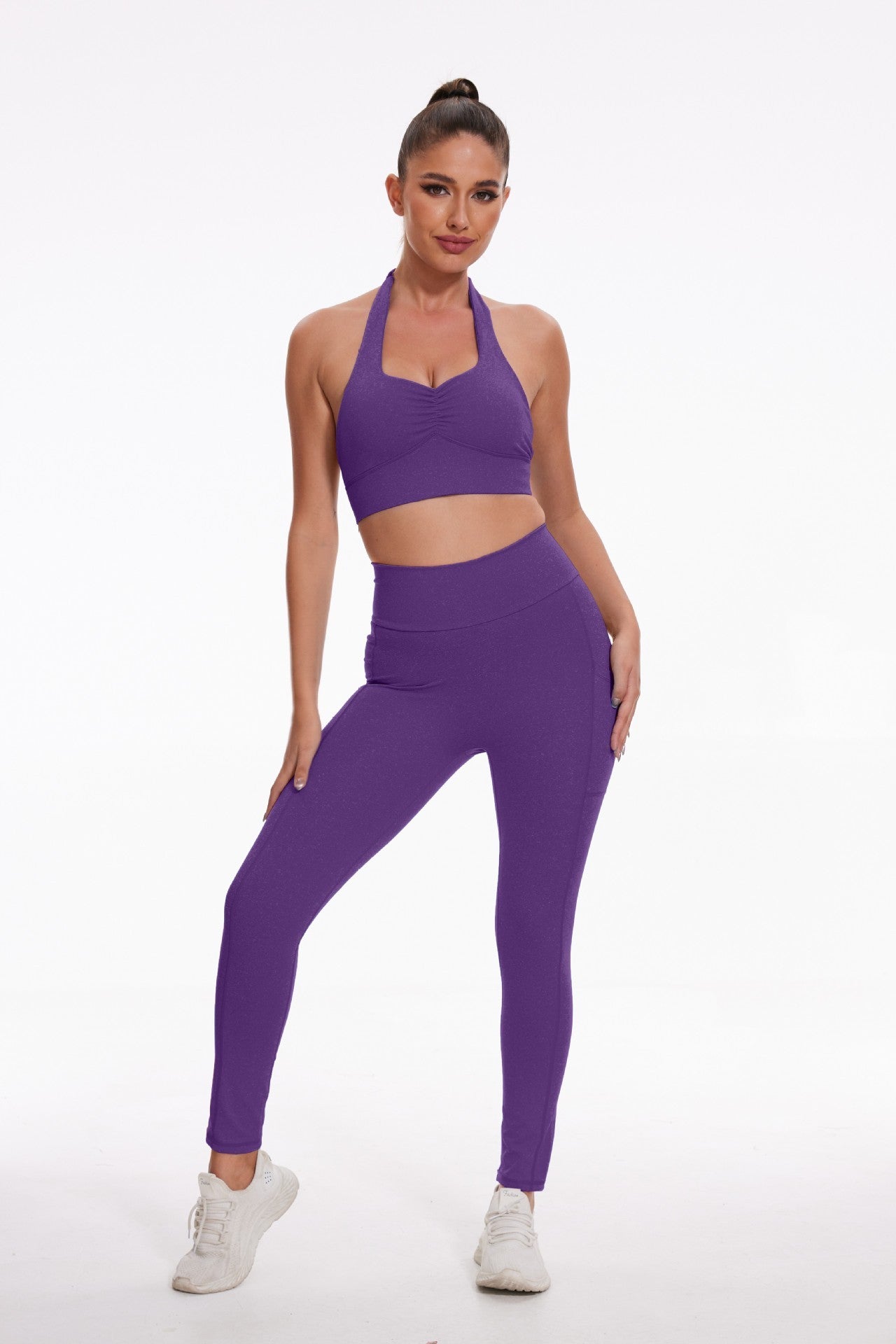 Elastic Running Fitness Suit