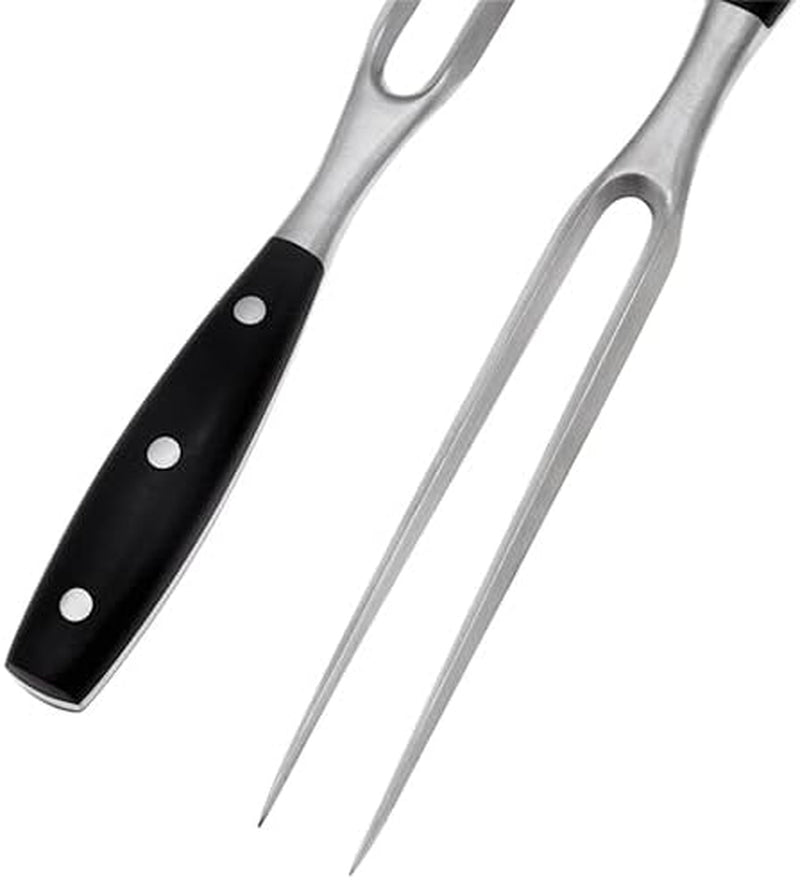 12 Inch Stainless Steel Cooking Fork for Barbecue, Serving, Cooking, Grilling, Roasting
