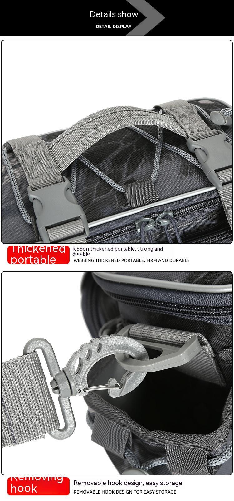 Waist Bag Crossbody Bag Large Capacity Fishing Bag