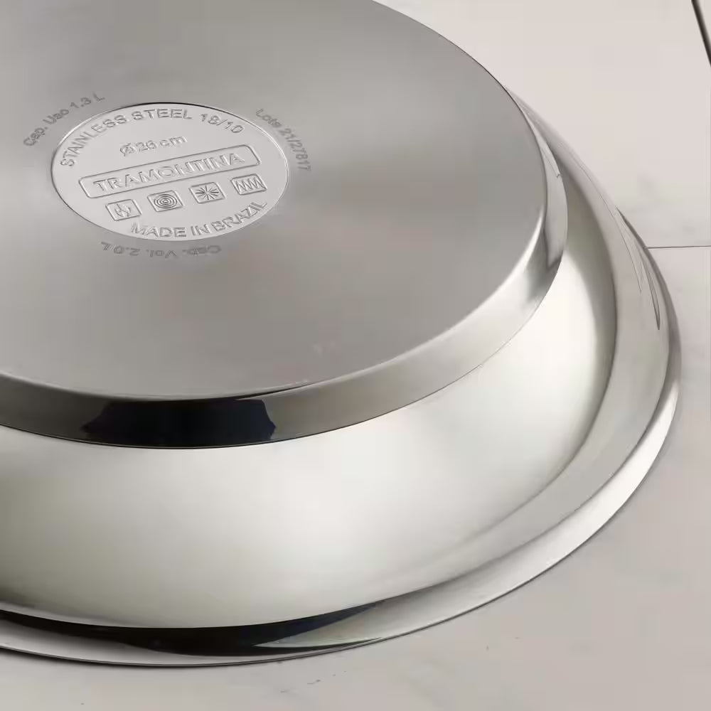 10 In. Stainless Steel Nonstick Frying Pan