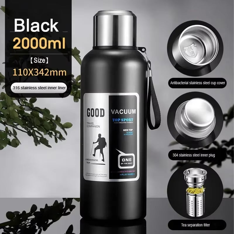 Large Capacity Cold Thermal Thermos Stainless Steel Insulated