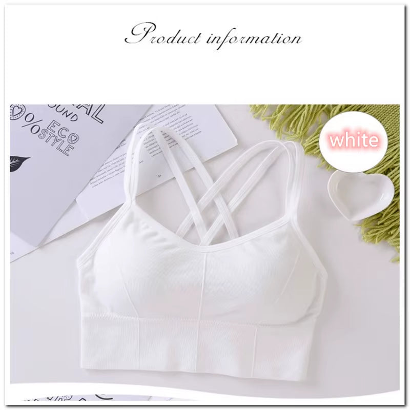 Women Fitness Top Seamless Crop Top Push up
